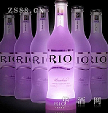 RIO锐澳6瓶装紫葡萄味白兰地鸡尾酒（含1瓶发光瓶）